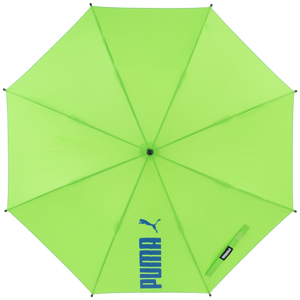 プーマ（PUMA）（キッズ）雨傘 ジュニア 長傘 ステッチ無地 55cm ジャンプ傘 PBS55JP55 GR グリーン