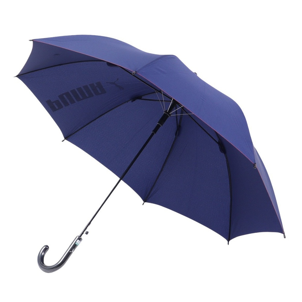 プーマ（PUMA）（キッズ）雨傘 ジュニア ステッチ無地 PBS55JP60 NV 60cm ジャンプ傘 ネイビー