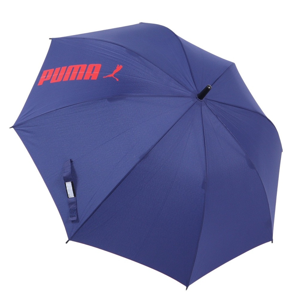 プーマ（PUMA）（キッズ）雨傘 ジュニア ステッチ無地 PBS55JP60 NV 60cm ジャンプ傘 ネイビー