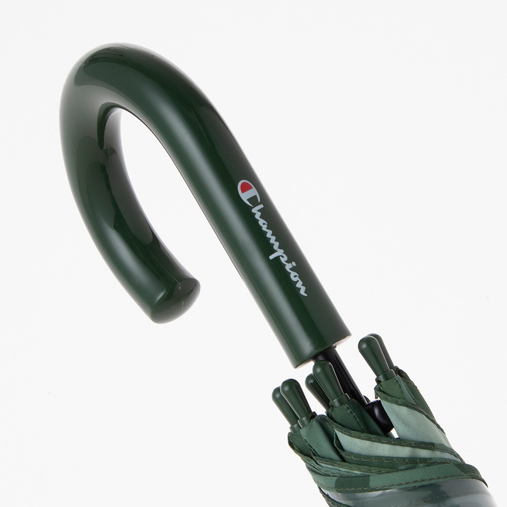 チャンピオン（CHAMPION）（キッズ）雨傘 長傘 迷彩 58cm ジャンプ傘 耐風 CHS49JP58 GR グリーン