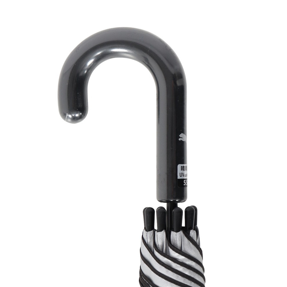 プーマ（PUMA）（キッズ）晴雨兼用SV 55cm JP 傘 PBS75JP55 SL 紫外線対策 遮光 軽量  反射素材 ロゴ シンプル 学生