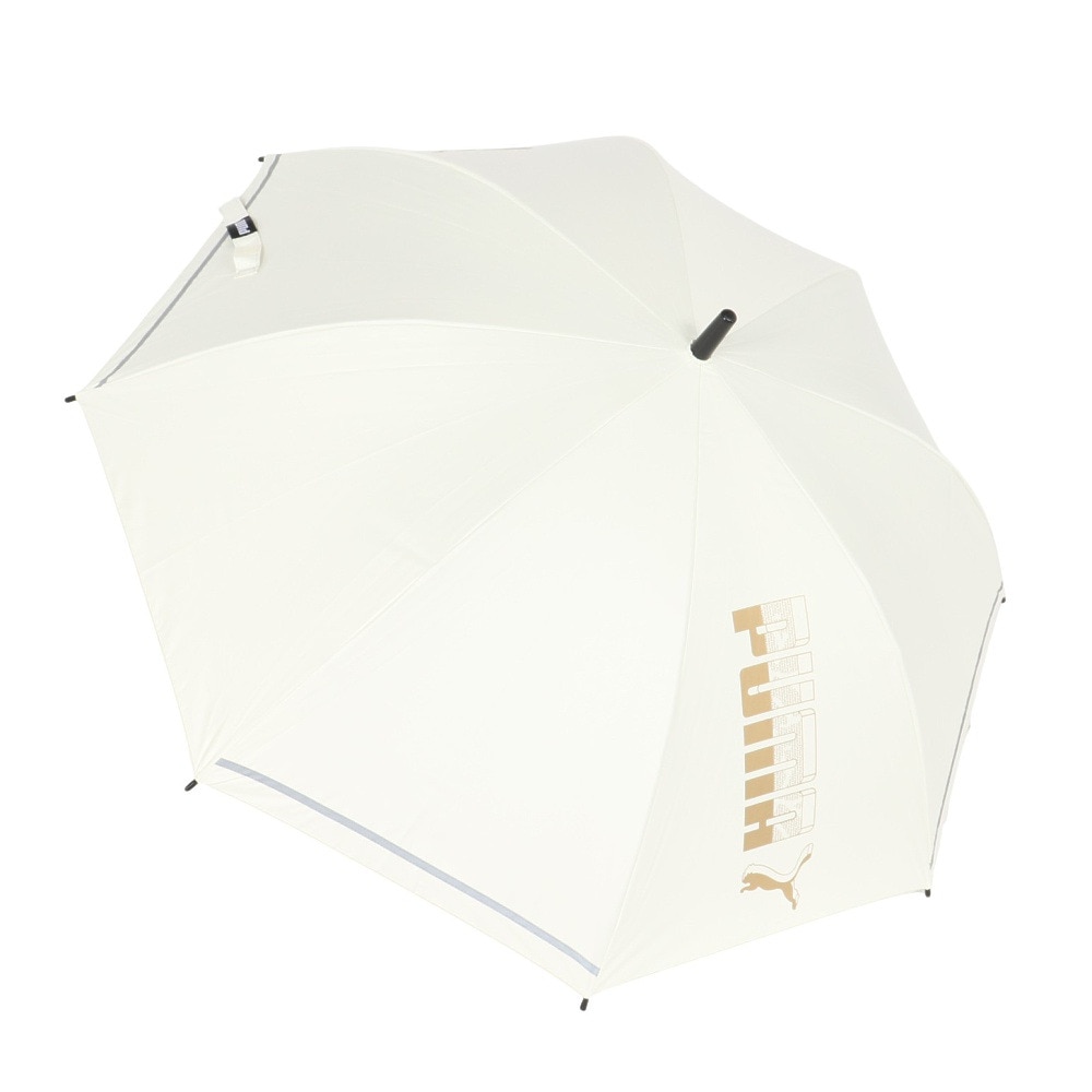 プーマ（PUMA）（キッズ）晴雨兼用 反射テープ60cm JP 傘 PBS80JP58 IV UVカット 紫外線対策 遮光 軽量  反射素材 ロゴ シンプル 学生