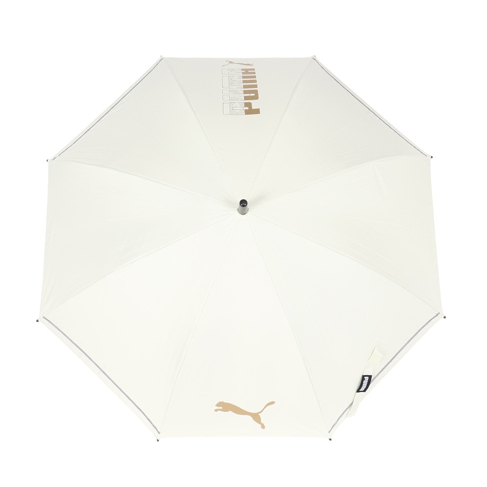 プーマ（PUMA）（キッズ）晴雨兼用 反射テープ60cm JP 傘 PBS80JP58 IV UVカット 紫外線対策 遮光 軽量  反射素材 ロゴ シンプル 学生