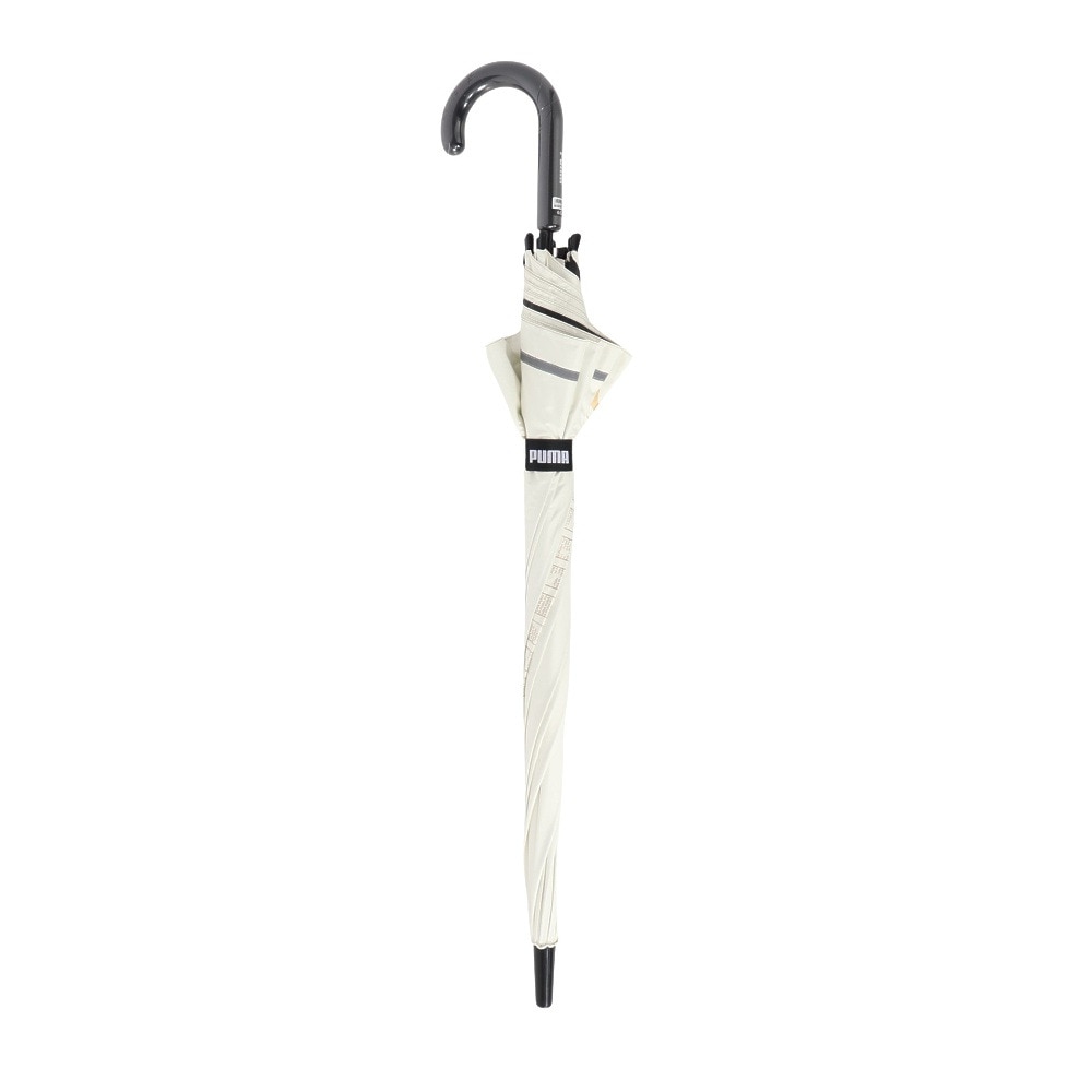 プーマ（PUMA）（キッズ）晴雨兼用 反射テープ60cm JP 傘 PBS80JP58 IV UVカット 紫外線対策 遮光 軽量  反射素材 ロゴ シンプル 学生