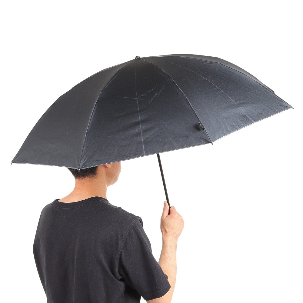 プーマ（PUMA）（メンズ）晴雨兼用 ガンメタリック 折りたたみ傘 58cm PBM25HK BK 黒