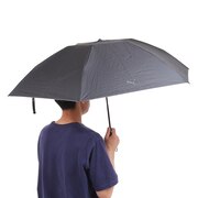 プーマ（PUMA）（メンズ、レディース）晴雨兼用ガンメタリックミニ 折畳み傘 60cm クロ PBM26MN BK