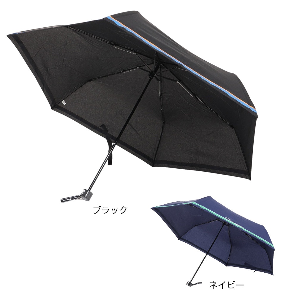 チャンピオン（CHAMPION）（メンズ、レディース）雨傘 折りたたみ傘 58cm CHM31MN BK 黒