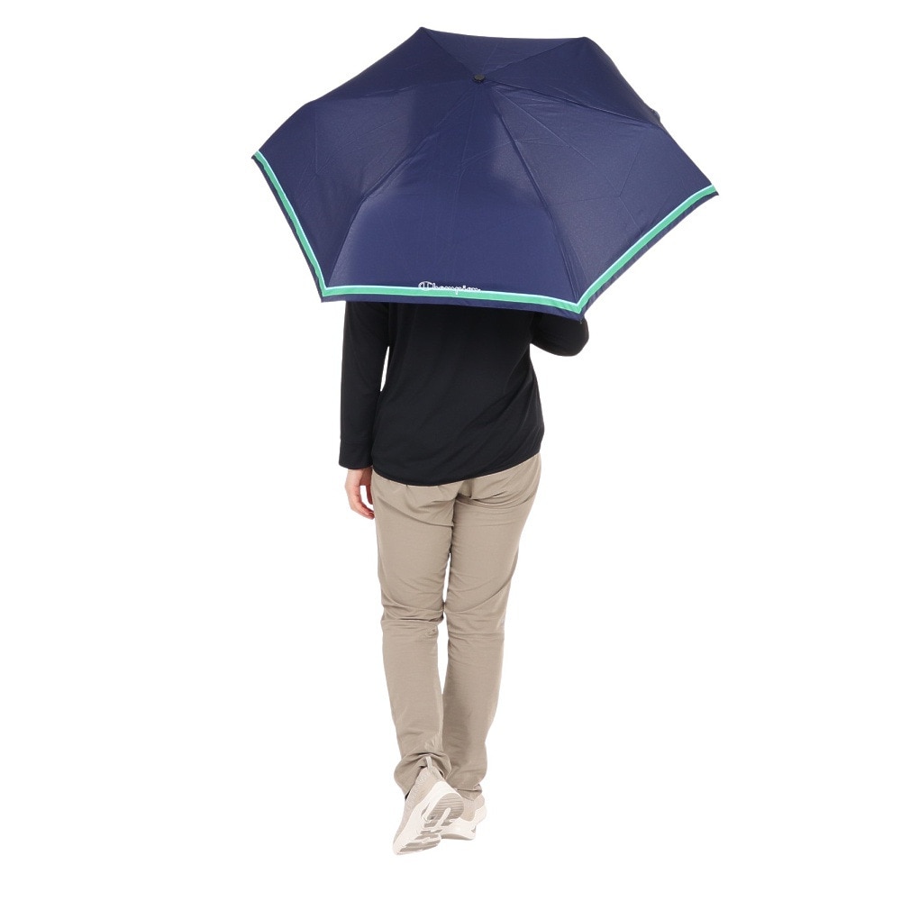 チャンピオン（CHAMPION）（メンズ、レディース）雨傘 折りたたみ傘 58cm CHM31MN NV ネイビー