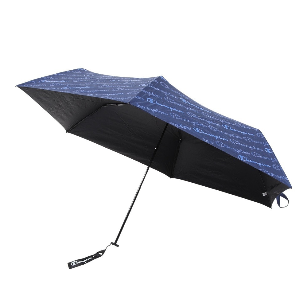 チャンピオン（CHAMPION）（メンズ、レディース）晴雨兼用 ロゴケースミニ 折畳み傘 55cm コン CHU24MN NV