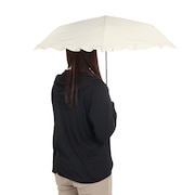(レディース)雨傘 折りたたみ傘 フェミニンフリル ミニ 6181-212-002 ベージュ