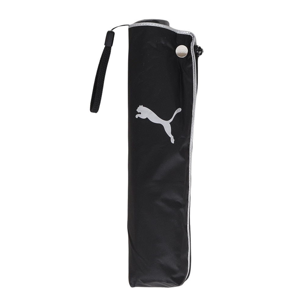 プーマ（PUMA）（メンズ、レディース）晴雨兼用 折りたたみ傘 無地 60cm PBP67MN60 BK 黒