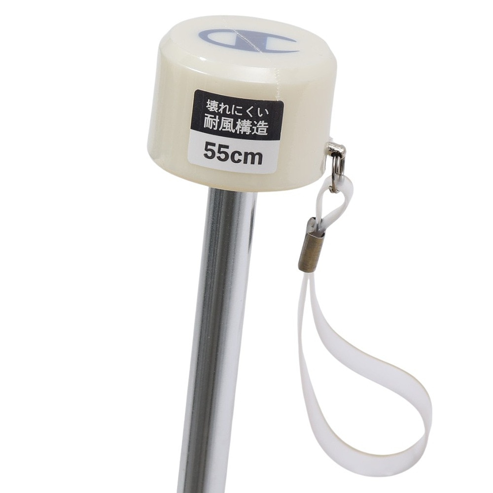 チャンピオン（CHAMPION）（レディース）雨傘 折りたたみ傘 くすみ無地 55cm 耐風 CHL71MN55 BE ベージュ