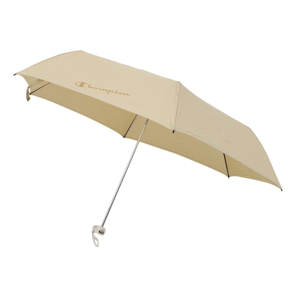 チャンピオン（CHAMPION）（レディース）雨傘 折りたたみ傘 くすみ無地 55cm 耐風 CHL71MN55 BE ベージュ