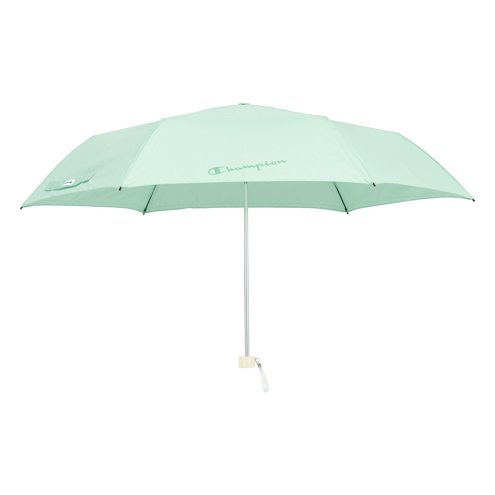 チャンピオン（CHAMPION）（レディース）雨傘 折りたたみ傘 くすみ無地 55cm 耐風 CHL71MN55 GR グリーン