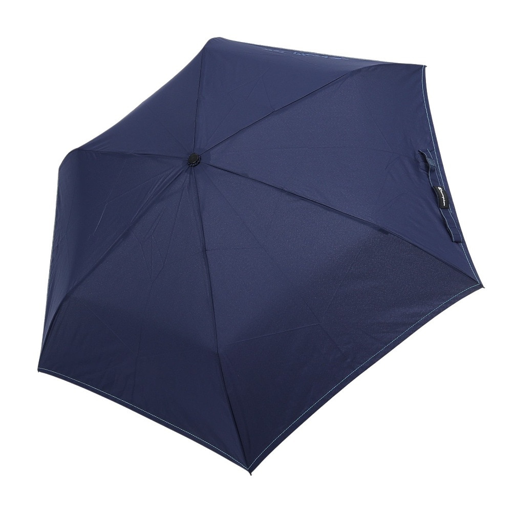 チャンピオン（CHAMPION）（メンズ）雨傘 折りたたみ傘 ステッチ無地 58cm 耐風 CHM69MN58 NV ネイビー