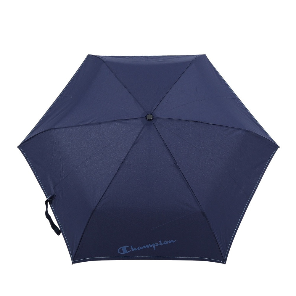 チャンピオン（CHAMPION）（メンズ）雨傘 折りたたみ傘 ステッチ無地 58cm 耐風 CHM69MN58 NV ネイビー