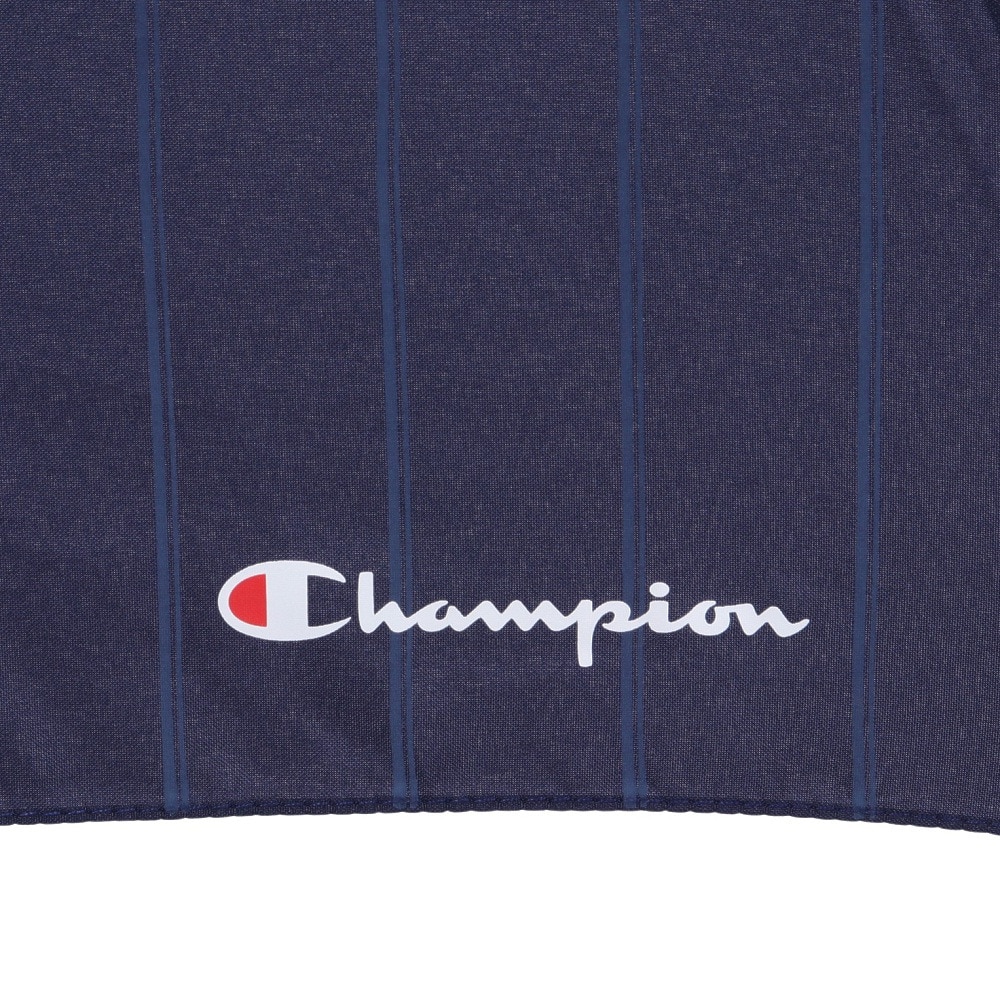 チャンピオン（CHAMPION）（メンズ、レディース）ストライプ ミニ耐風傘 58cm CHM70MN58 NV