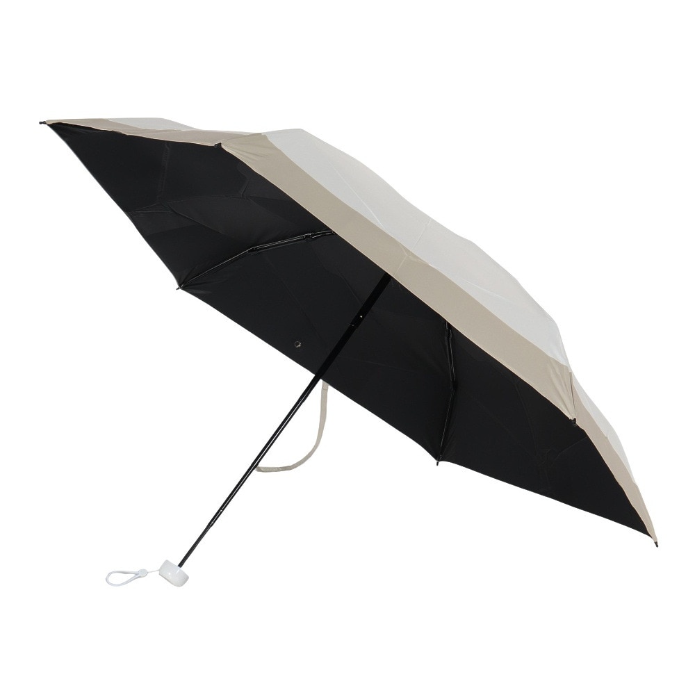ムーンバット（MOONBAT）（メンズ、レディース）晴雨兼用折りたたみ日傘 kowaza ボーダー 31-230-30289-05-10-50 撥水 遮光 遮熱 紫外線対策 UVカット 傘 
