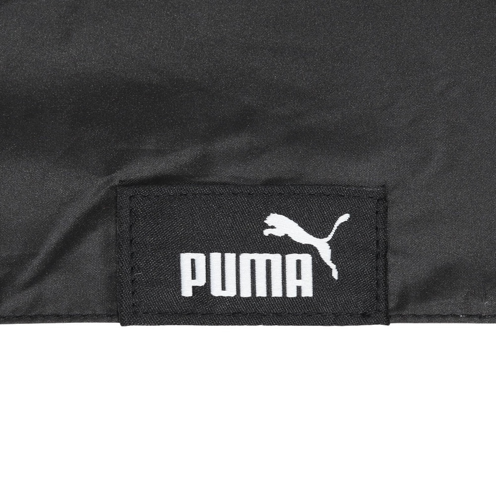 プーマ（PUMA）（メンズ、レディース）折りたたみ傘 晴雨兼用ジャンプ傘 ワンポイント 黒 60cm PBP81MN60 BK UPF50+ UVカット 遮光 軽量 日傘 雨傘