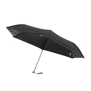 (メンズ、レディース)折りたたみ傘 晴雨兼用ジャンプ傘 ワンポイント 黒 60cm PBP81MN60 BK UPF50+ UVカット 遮光 軽量 日傘 雨傘