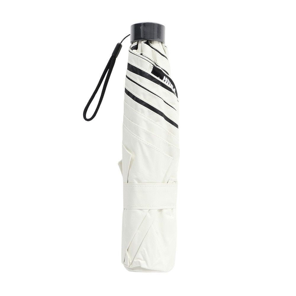 プーマ（PUMA）（メンズ、レディース）折りたたみ傘 晴雨兼用ジャンプ傘 ワンポイント アイボリー 60cm PBP81MN60 IV UPF50+ UVカット 遮光 軽量 日傘 雨傘