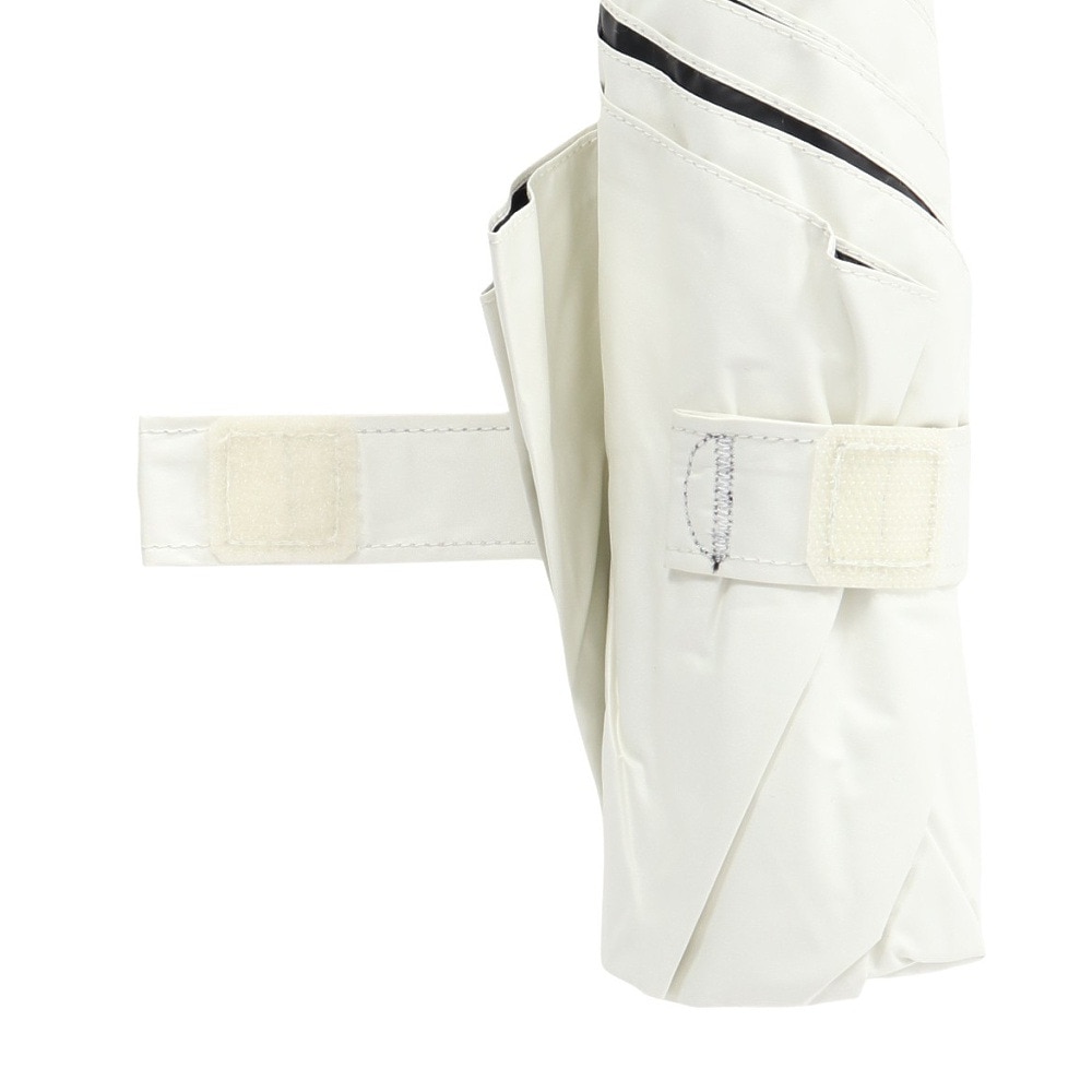 プーマ（PUMA）（メンズ、レディース）折りたたみ傘 晴雨兼用ジャンプ傘 ワンポイント アイボリー 60cm PBP81MN60 IV UPF50+ UVカット 遮光 軽量 日傘 雨傘