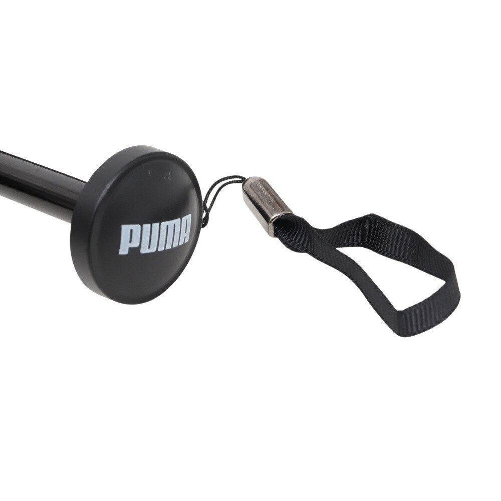 プーマ（PUMA）（メンズ、レディース、キッズ）折りたたみ傘 超軽量 リップ無地 黒 55cm PPL22MN55 BK 三段式 雨傘 折り畳み 傘 持ち運び 