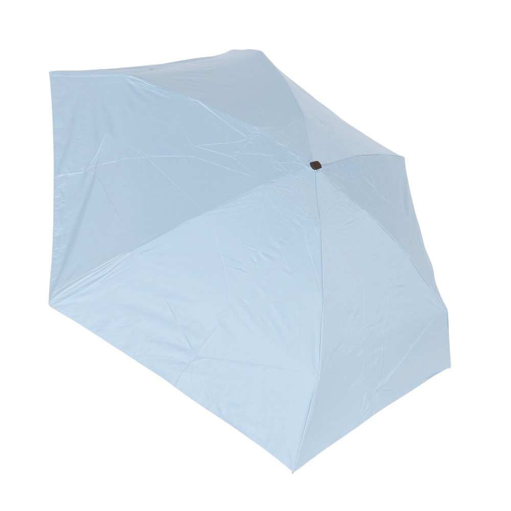 ワールドパーティー（wpc.）（レディース）日傘 折りたたみ 遮光インサイドカラータイニー 50cm サックス 801-12973-102 SX UPF50+ 晴雨兼用 遮熱 遮光 撥水