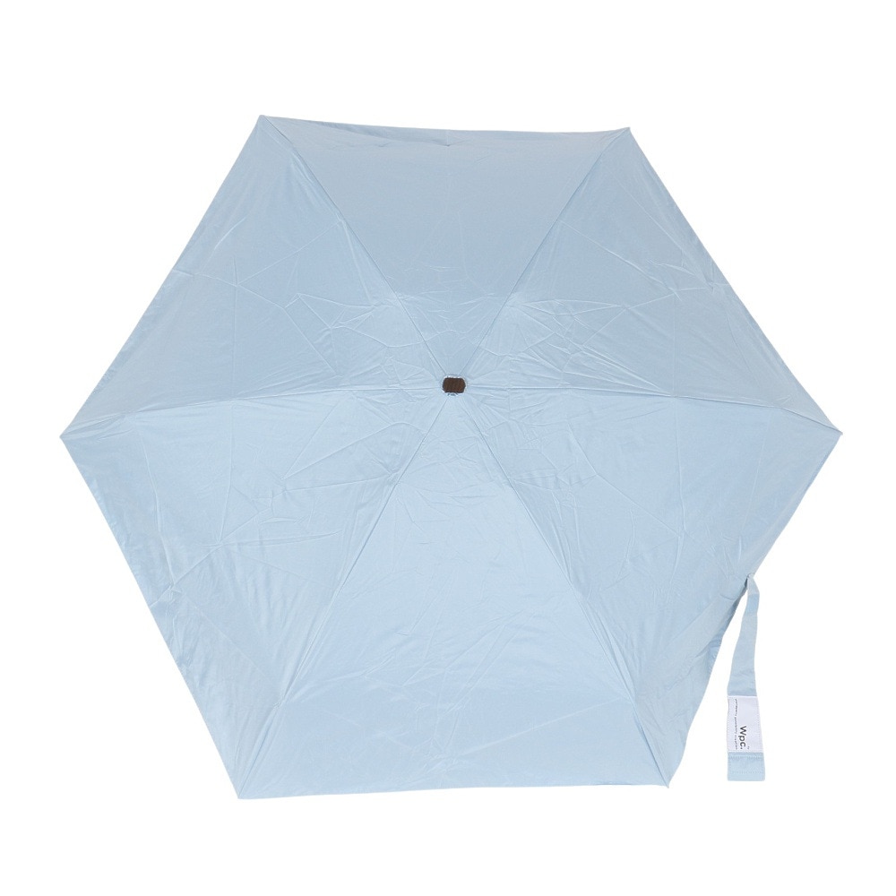 ワールドパーティー（wpc.）（レディース）日傘 折りたたみ 遮光インサイドカラータイニー 50cm サックス 801-12973-102 SX UPF50+ 晴雨兼用 遮熱 遮光 撥水