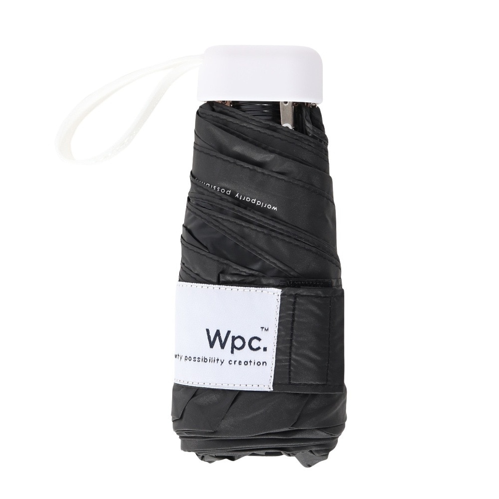 ワールドパーティー（wpc.）（レディース）日傘 晴雨兼用 折りたたみ 遮光切り継ぎtiny 47cm 黒 801-16702-102 BK UPF50+ 晴雨兼用 遮熱 遮光