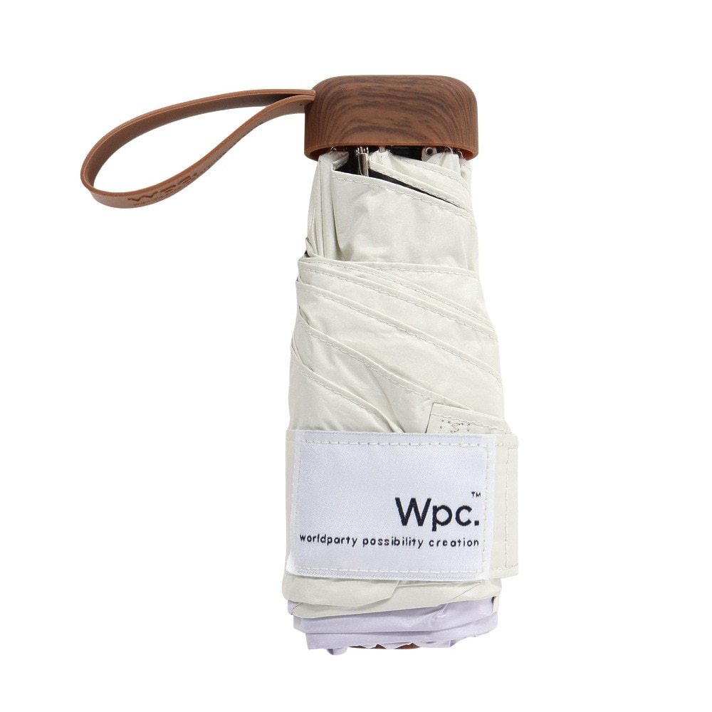ワールドパーティー（wpc.）（レディース）日傘 折りたたみ 遮光切り継ぎタイニー 47cm ラベンダー 801-16702-102 LV UPF50+ 晴雨兼用 遮熱 遮光