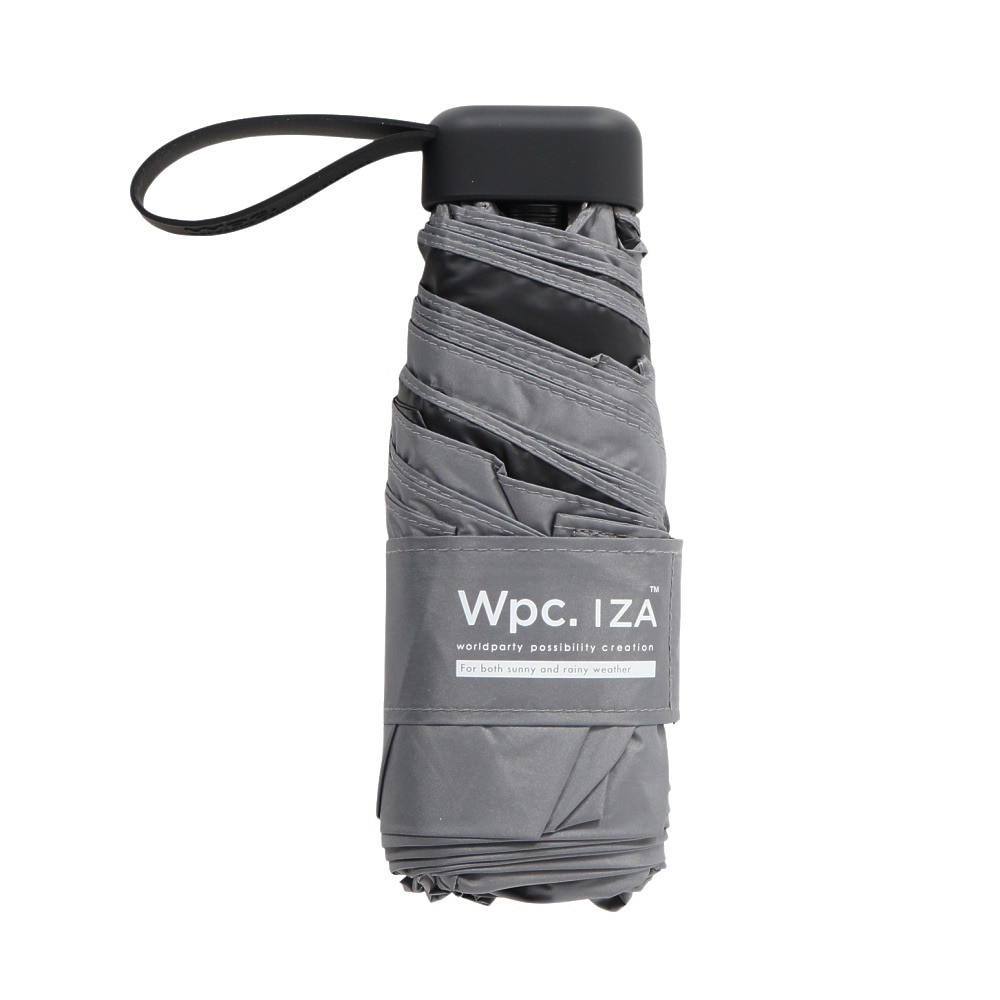 ワールドパーティー（wpc.）（メンズ、レディース）日傘 晴雨兼用 折りたたみ IZA COMPACT 53cm グレー ZA020-001-102 GY UPF50+ 晴雨兼用 遮熱 遮光 撥水
