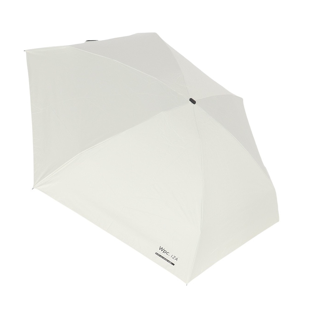 ワールドパーティー（wpc.）（メンズ、レディース）日傘 晴雨兼用 折りたたみ IZA COMPACT 53cm 白 ZA020-001-102 OF UPF50+ 晴雨兼用 遮熱 遮光 撥水