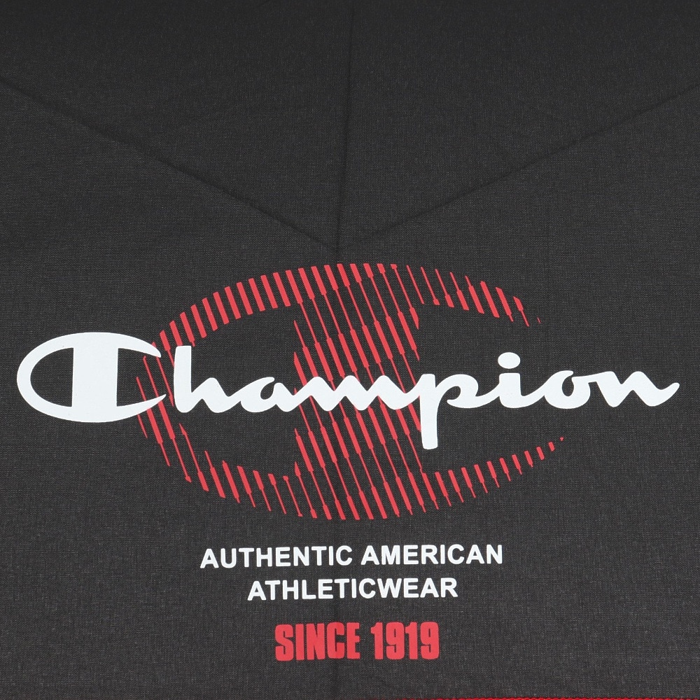 チャンピオン（CHAMPION）（メンズ、レディース、キッズ）折りたたみ傘 オーバーロック 黒 55cm CHS67MN55 BK折り畳み 傘 持ち運び 