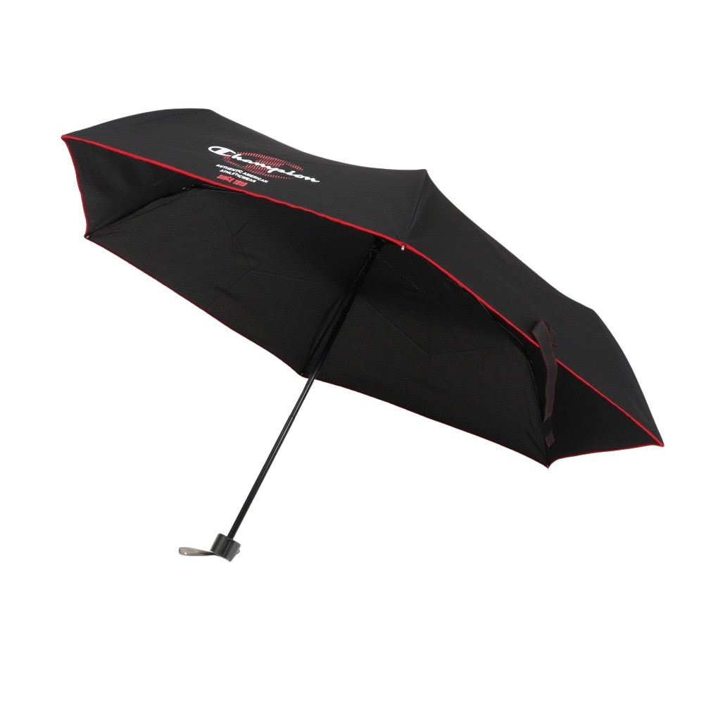 チャンピオン（CHAMPION）（メンズ、レディース、キッズ）折りたたみ傘 オーバーロック 黒 55cm CHS67MN55 BK折り畳み 傘 持ち運び 