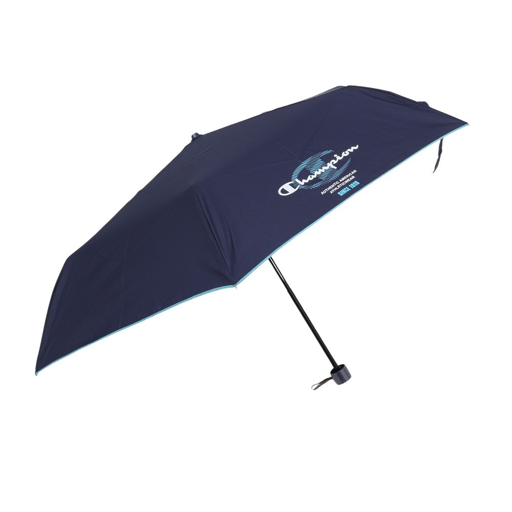 チャンピオン（CHAMPION）（メンズ、レディース、キッズ）折りたたみ傘 オーバーロック 紺 55cm CHS67MN55 NV 雨傘 折り畳み 傘 持ち運び 