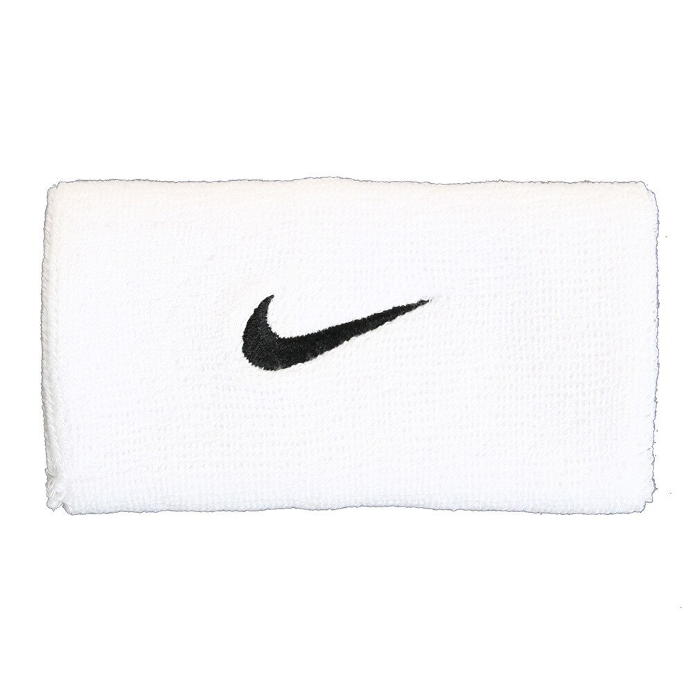 ナイキ（NIKE）（メンズ、レディース、キッズ）スウッシュリストバンド ダブルワイド 2個入り N.NN.05.101.OS
