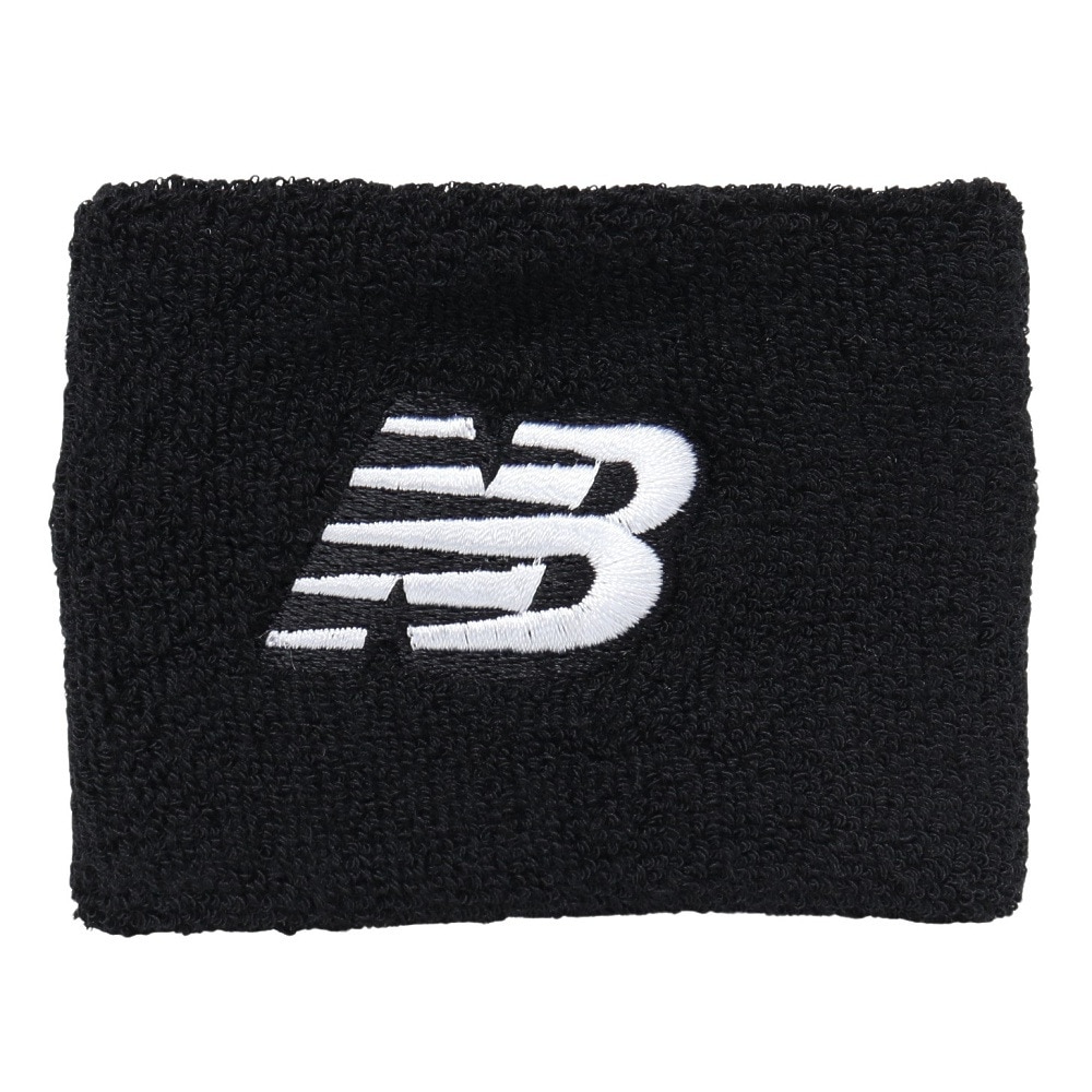 ニューバランス（new balance）（メンズ、レディース、キッズ）リストバンド パフォーマンス 黒 LAM55663BK 手首 汗止め ランニング ジム ジョギング テニス 
