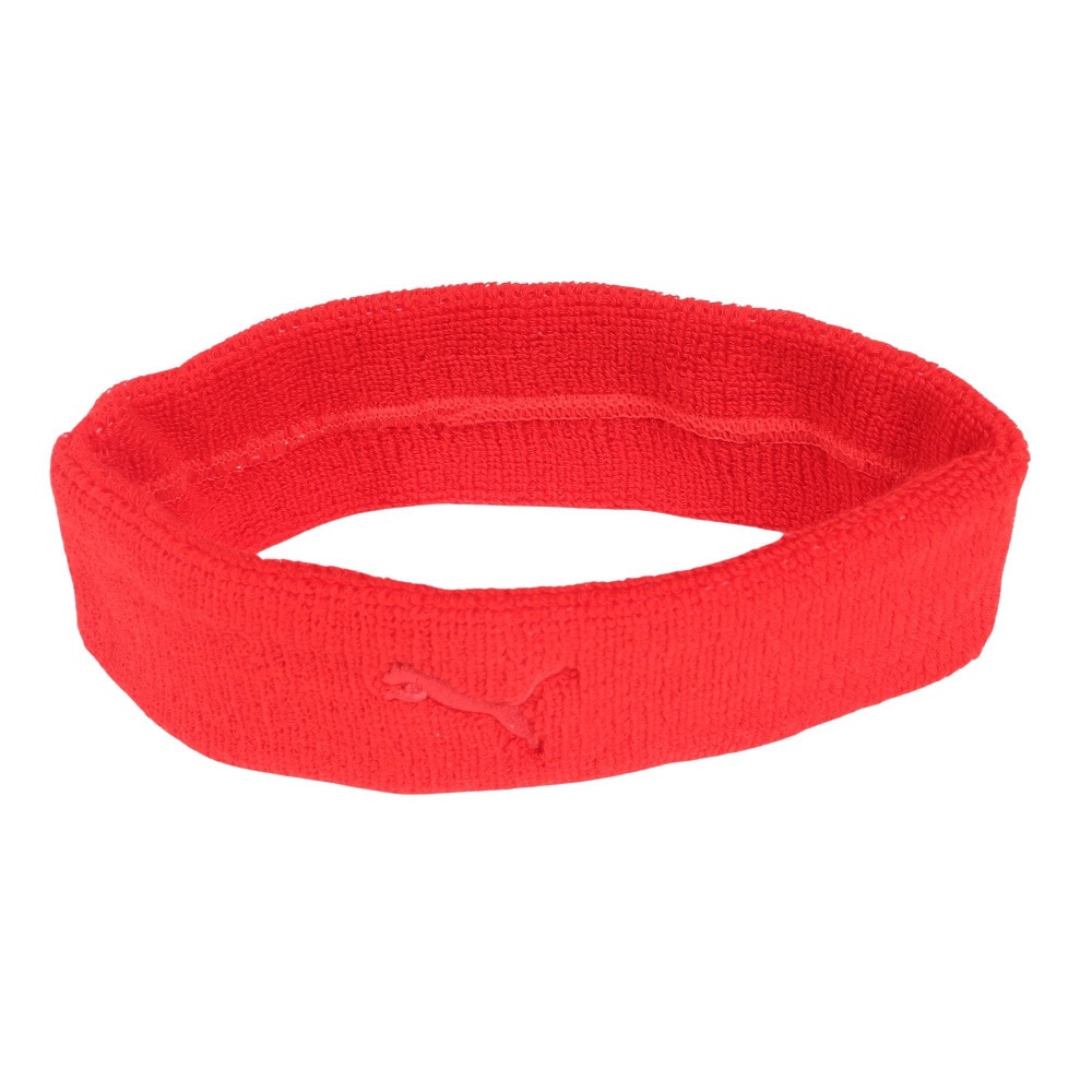プーマ（PUMA）（メンズ、レディース、キッズ）ヘッドバンド トレーニング ESS コア 赤 05386605 トレーニング ジム フィットネス スポーツ 運動 健康