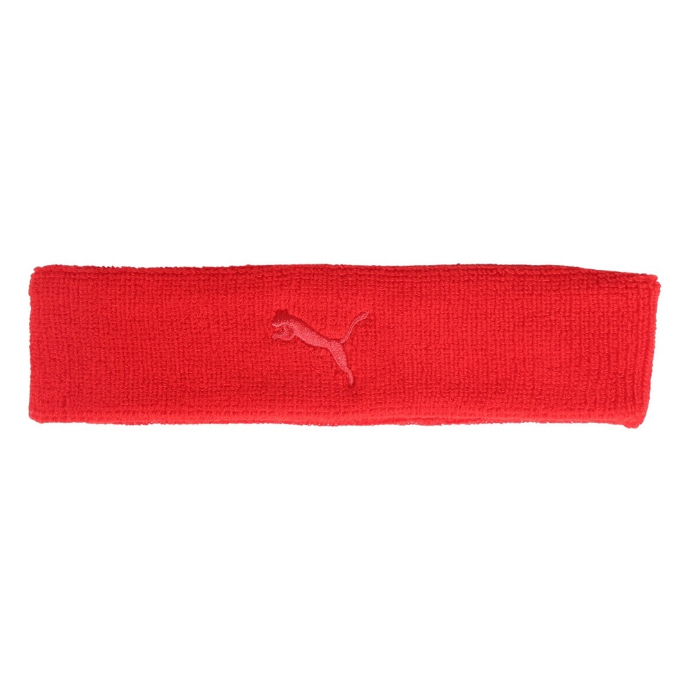 プーマ（PUMA）（メンズ、レディース、キッズ）ヘッドバンド トレーニング ESS コア 赤 05386605 トレーニング ジム フィットネス スポーツ 運動 健康