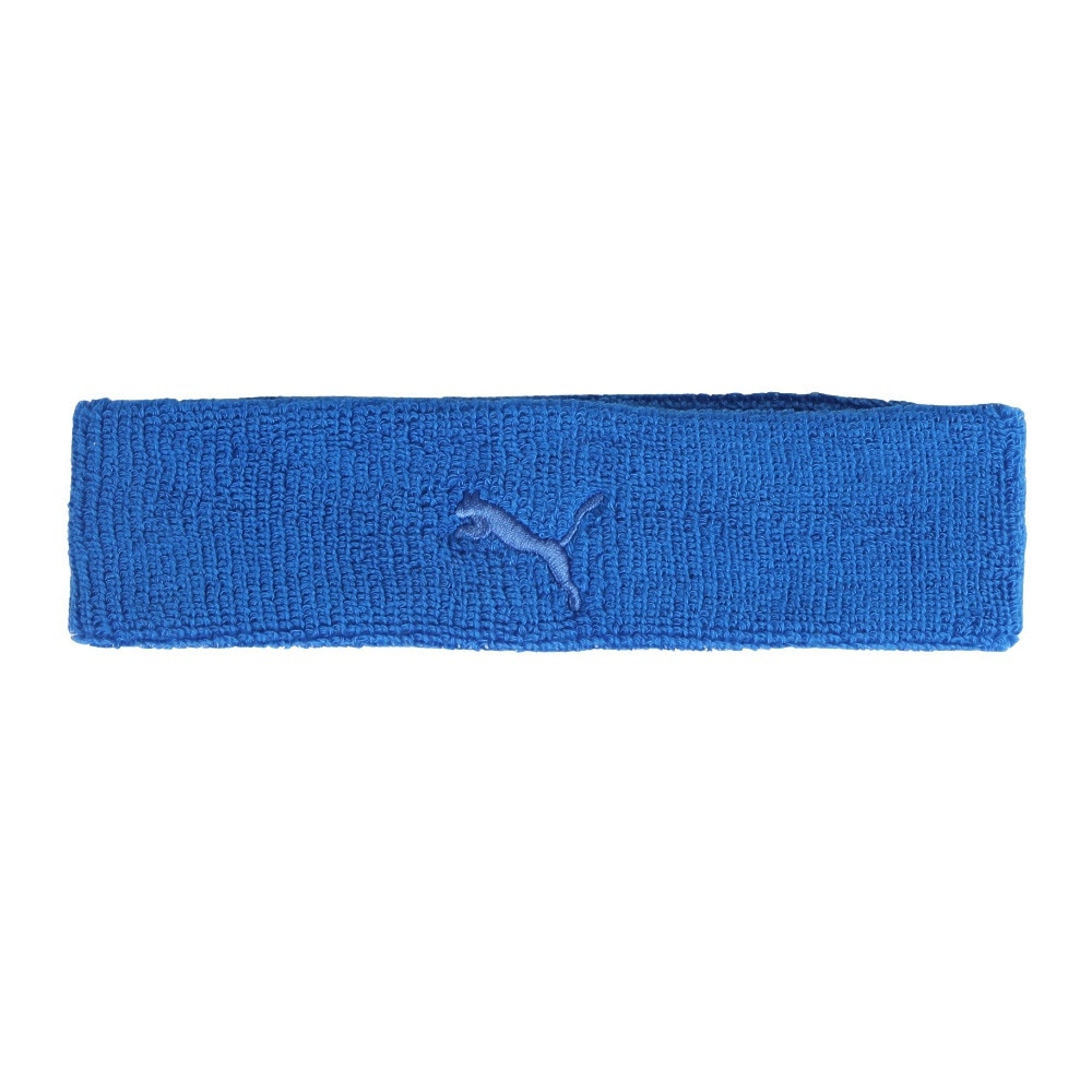 プーマ（PUMA）（メンズ、レディース、キッズ）ヘッドバンド トレーニング ESS コア 05386608 青 トレーニング ジム フィットネス スポーツ 運動 健康