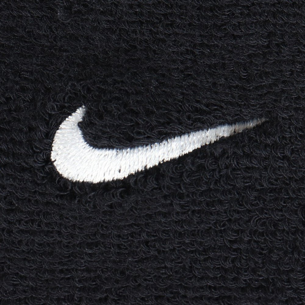 ナイキ（NIKE）（メンズ、レディース）リストバンド スウッシュ クラシック 2P ブラック×ホワイト BN3000-010