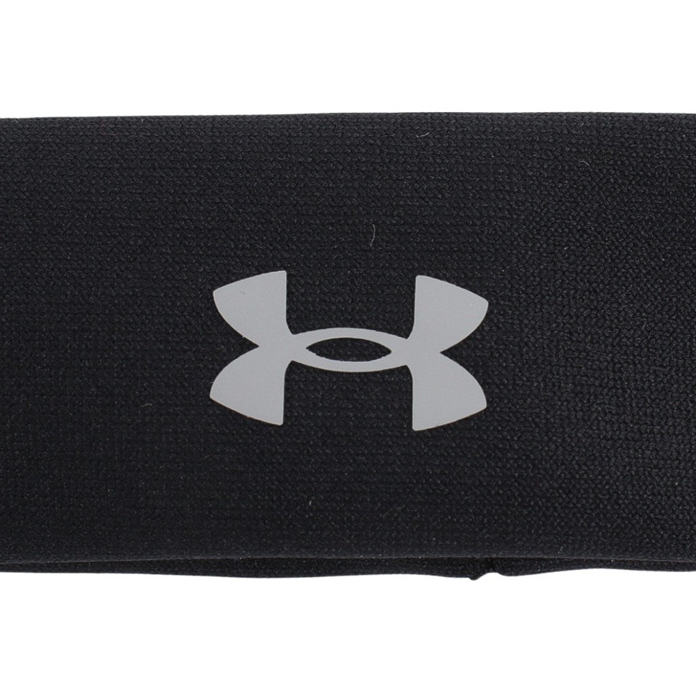 アンダーアーマー（UNDER ARMOUR）（レディース）プレーアップ ヘッドバンド 1366241 001 細め 黒