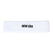 ニューエラ（NEW ERA）（メンズ、レディース）ヘッドバンド NEW ERA ホワイト×ブラック 14164445