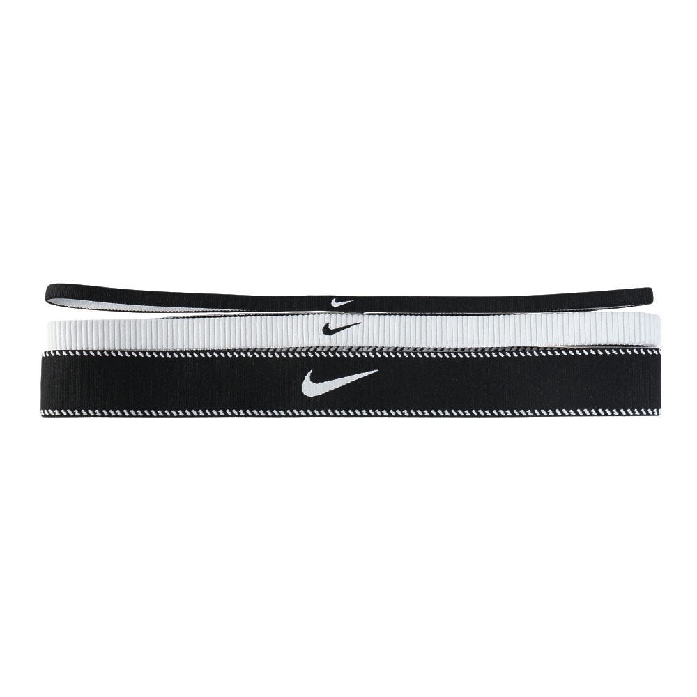 ナイキ（NIKE）（メンズ、レディース）フレックス ミックスワイズヘッドバンド 3本入 BN2000-036 ヘアバンド ヘッドギア トレーニング 部活 運動 スポーツ