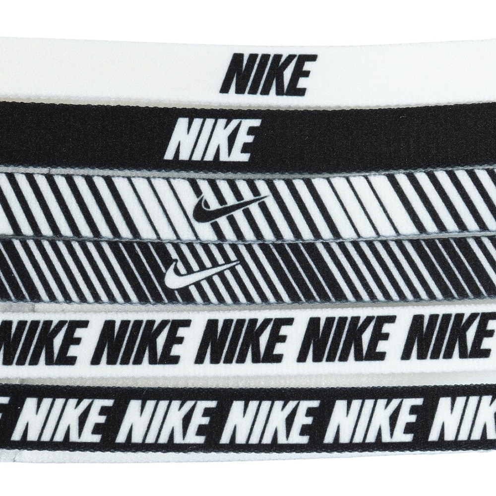 ナイキ（NIKE）（メンズ、レディース）クラシックヘッドバンドPT 6本入 BN2006-189 ヘアバンド ヘッドギア トレーニング 部活 運動 スポーツ