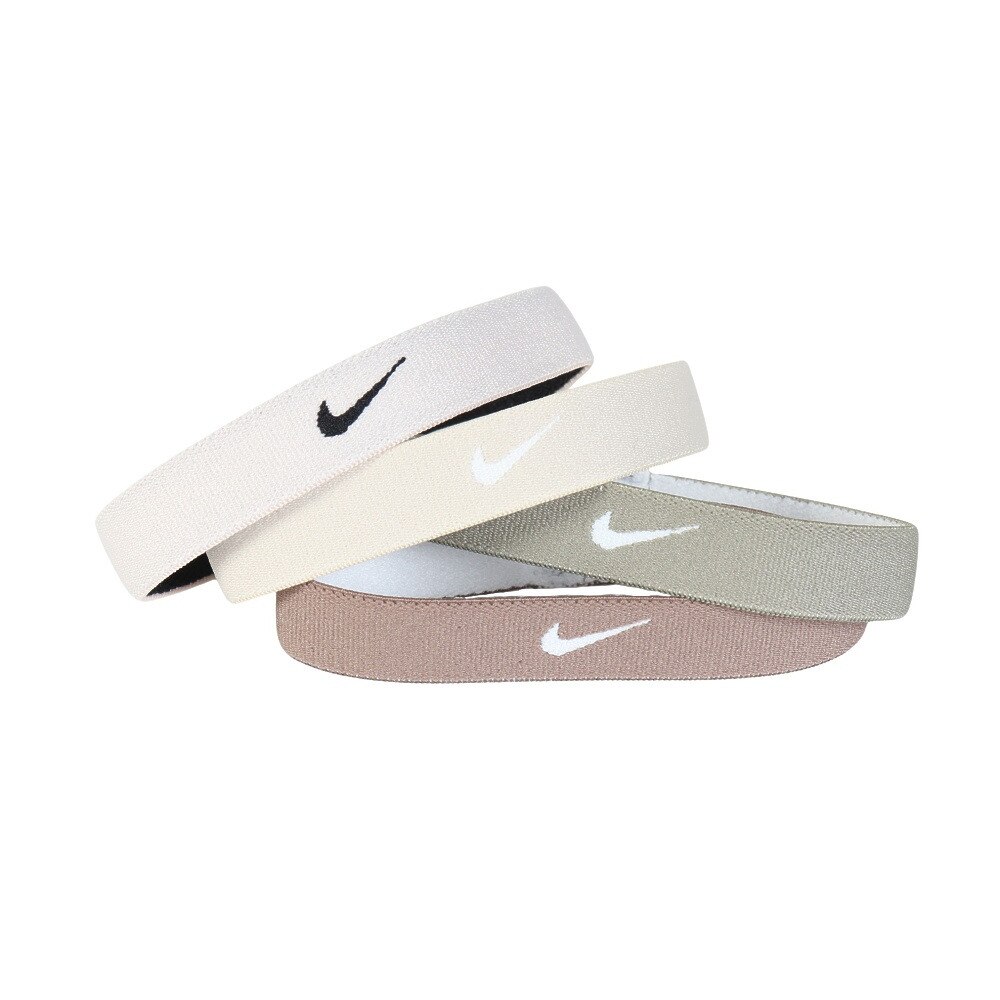 ナイキ（NIKE）（メンズ、レディース、キッズ）クラシックミックスヘアタイ 8本パック BN2086-631 ヘアバンド ヘッドギア トレーニング 部活 運動 スポーツ