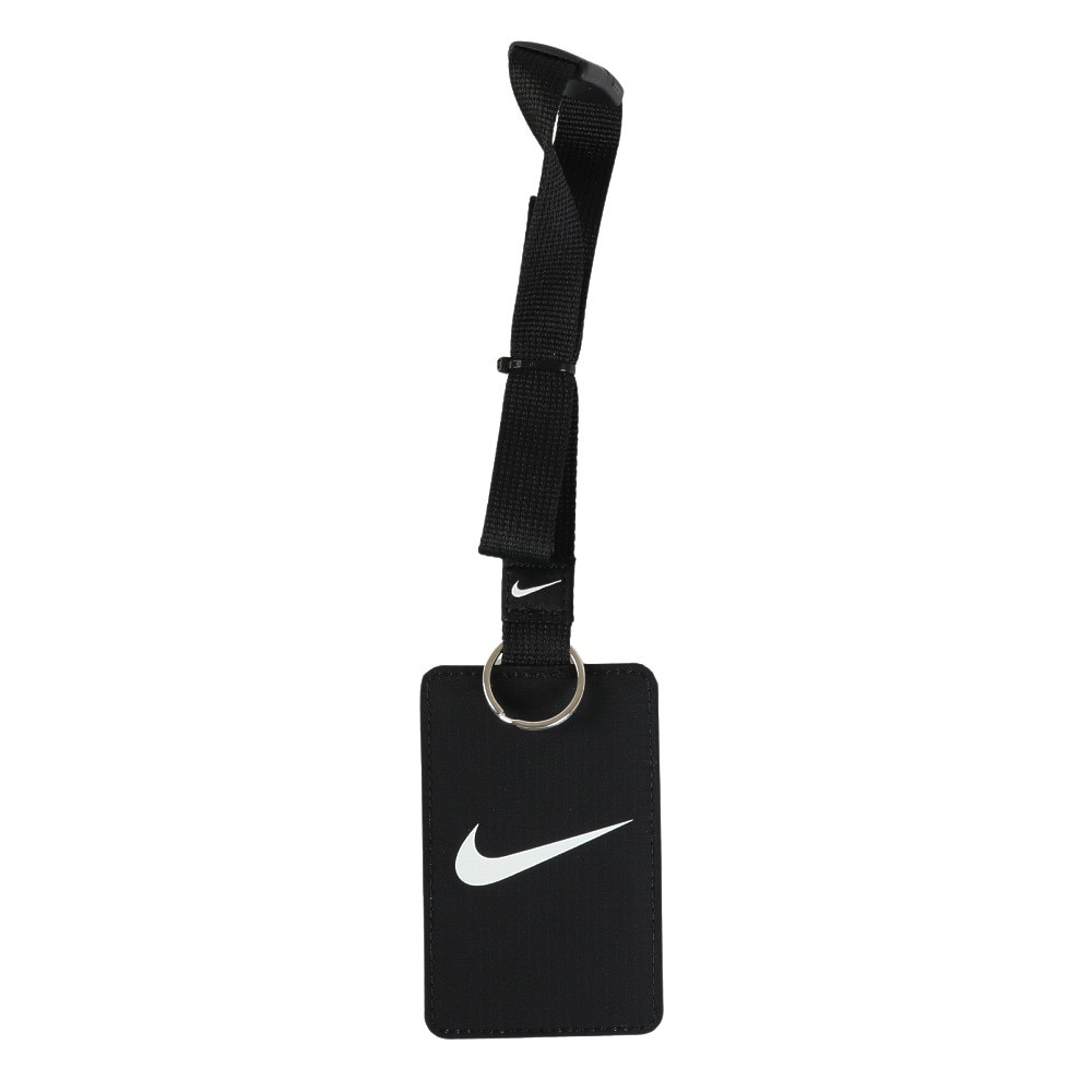 ナイキ（NIKE）（メンズ、レディース、キッズ）エッセンシャル バッジランヤード NS6051-091 定期入れ ネームホルダー 黒