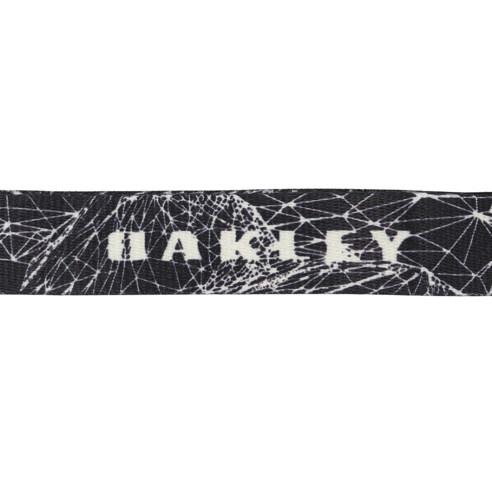 オークリー（OAKLEY）（メンズ、レディース、キッズ）ストラップ Wanderlust Lanyard 黒×グレー FOS901051-0B5 ネックストラップ マルチストラップ