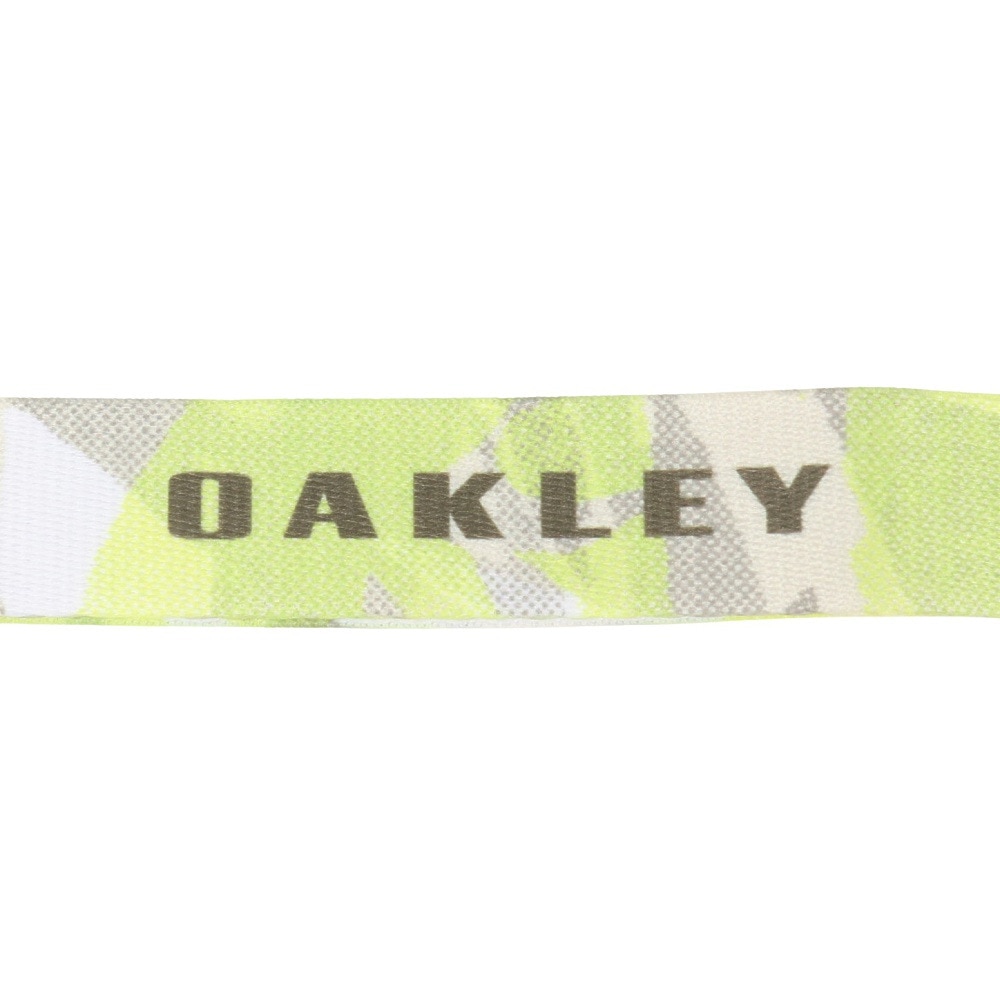 オークリー（OAKLEY）（メンズ、レディース、キッズ）ストラップ Wanderlust Lanyard 黄×白 FOS901051-5AP ネックストラップ マルチストラップ